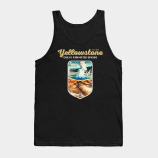 USA - NATIONAL PARK - YELLOWSTONE Grand Prismatic Spring - 9 Tank Top